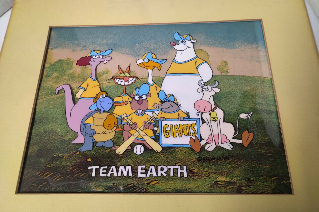 The baseball team that goes to represent Earth from the special 'Take Me Up To The Ballgame'.