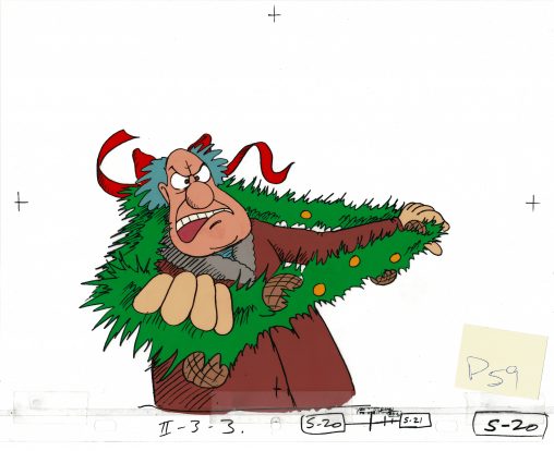 Man Fighting With Wreath