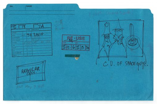 Production Folder: Aliens at the House