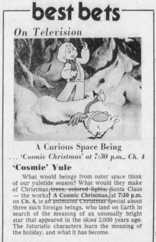 Miami Herald, Best Bets, December 9, 1977