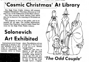 High Point Enterprise 12/18/1977, High Point North Carolina